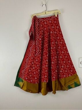 Reversible Maxi Wrap Skirt